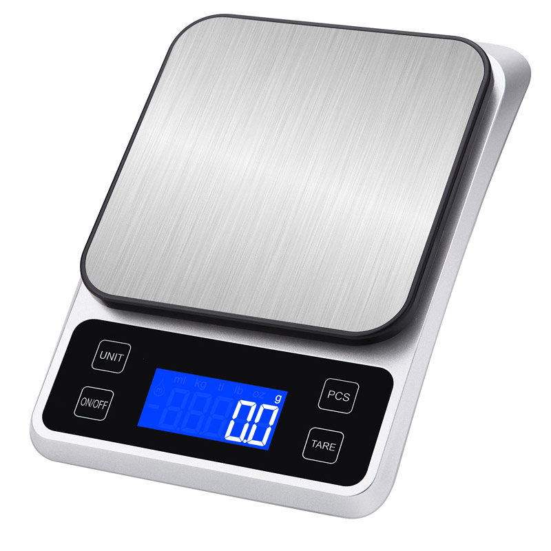 Cân tiểu ly điện tử nhà bếp CX-6 định lượng 5kg - 10kg kỹ thuật số LCD có tính năng trừ bì, đếm số lượng độ chính xác cao chuẩn châu âu - Cân thực phẩm, cân làm bánh thức ăn dặm cho bé