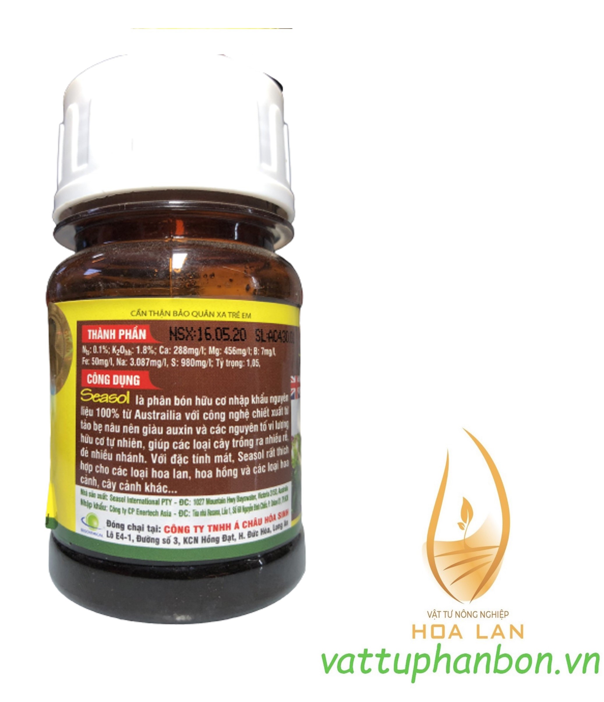 Phân Bón Lá Đa Trung Vi Lượng Seasol - #512A# 100ml