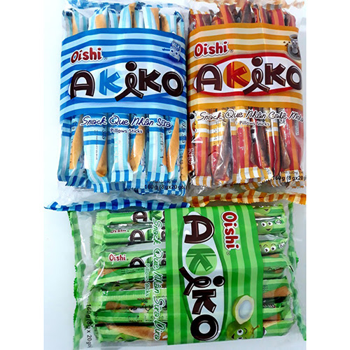 [HCM] Bánh que Oishi Akiko 160g (8g x 20 gói)