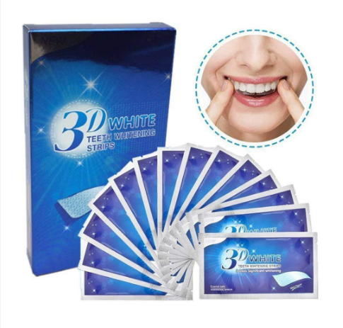 Miếng Dán Trắng Răng 3D White Teeth Whitening Strip