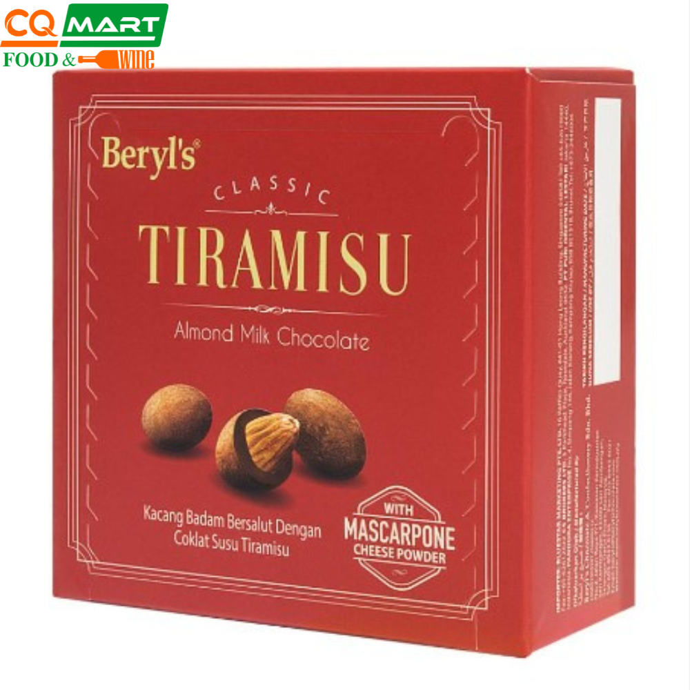 Socola Beryl's Classic Tiramisu Almond Milk 65g