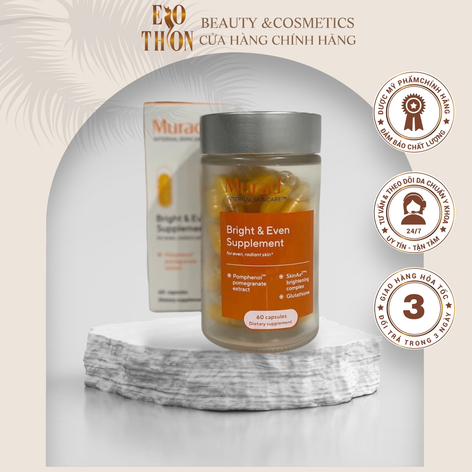 Murad, Viên uống chống nắng nội sinh (60v)
