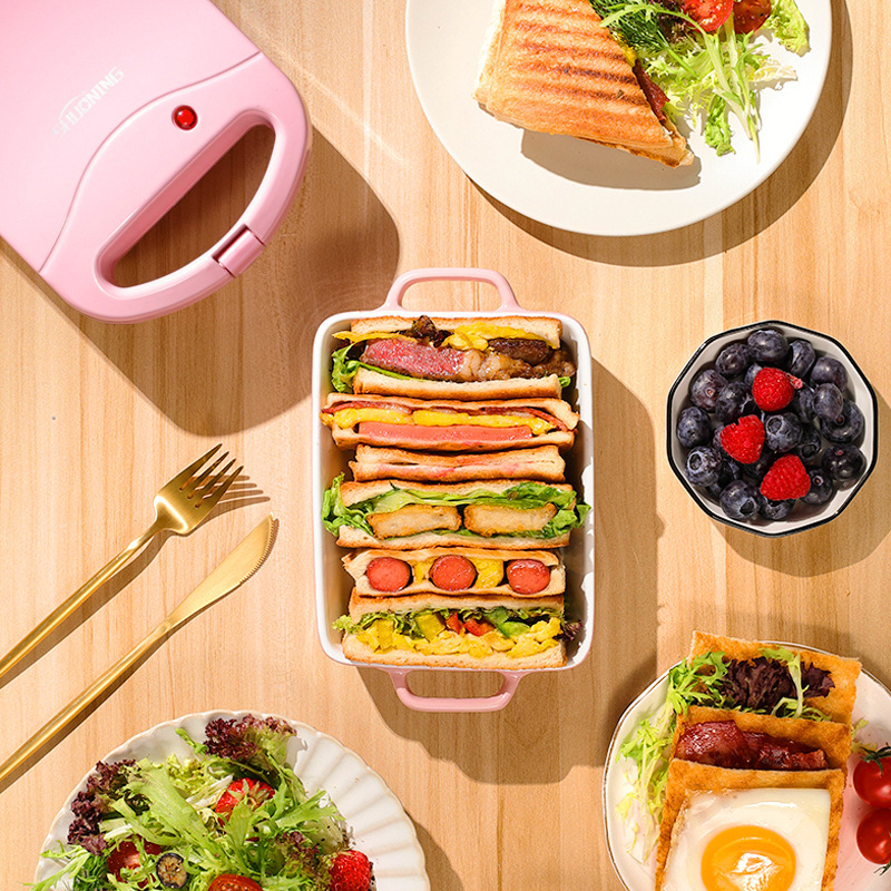 Máy làm bánh mì sandwich tiện dụng