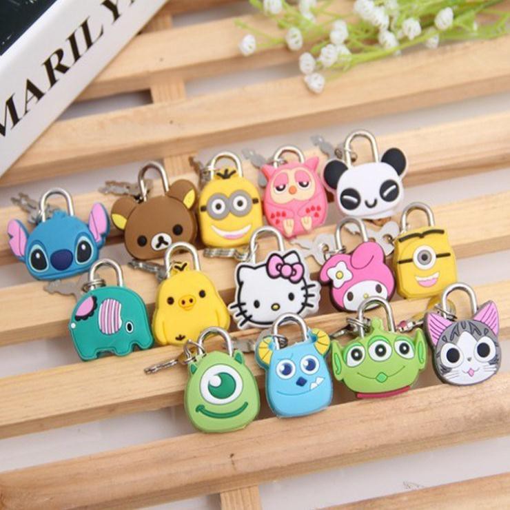 [HCM]Ổ KHÓA MINI HÌNH DỄ THƯƠNG ShopAnhThu