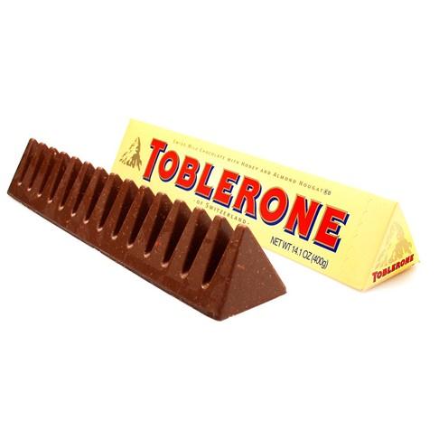 Socola Toblerone Millk Choco Honey & Almond 100G