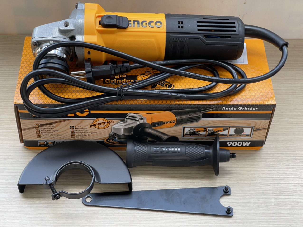 [HCM]Máy mài máy cắt 900W Ingco AG900285 ( có nút điều chỉnh tốc độ )