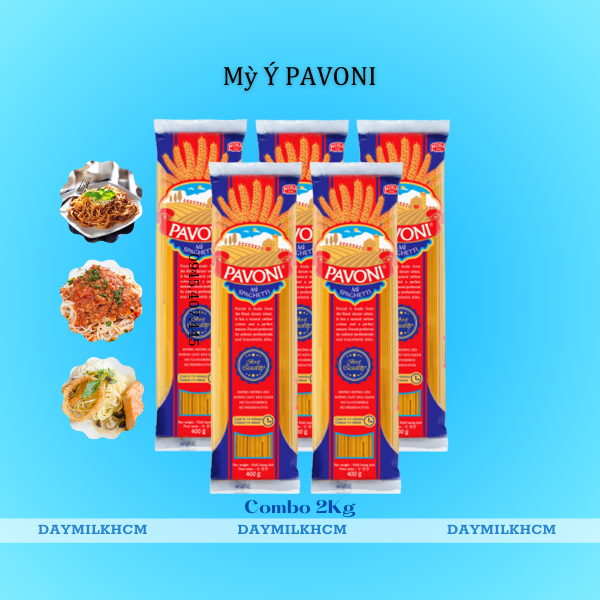 Mỳ ý Spaghetti Pavoni 400gr