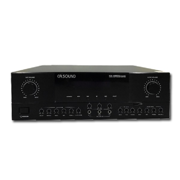 [Trả góp 0%]Đẩy liền vang Âm ly Amply CA sound KA 450, 1400w,Đài Loan vang cơ liền công suất bluetoothUSB Line Optical chống hú mic hàng chất luợng.