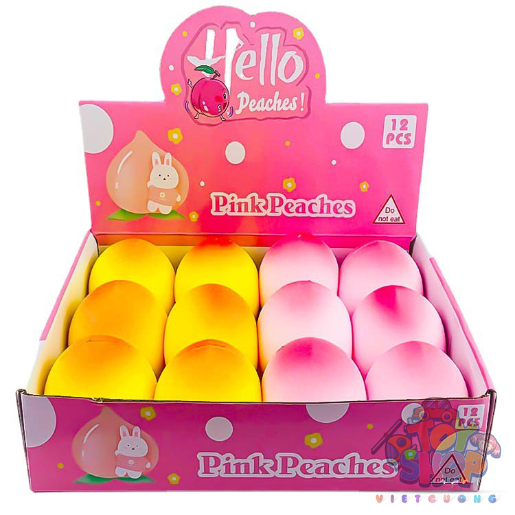 Đồ Chơi Squishy Trái Cây Bóp Mềm Giảm Stress