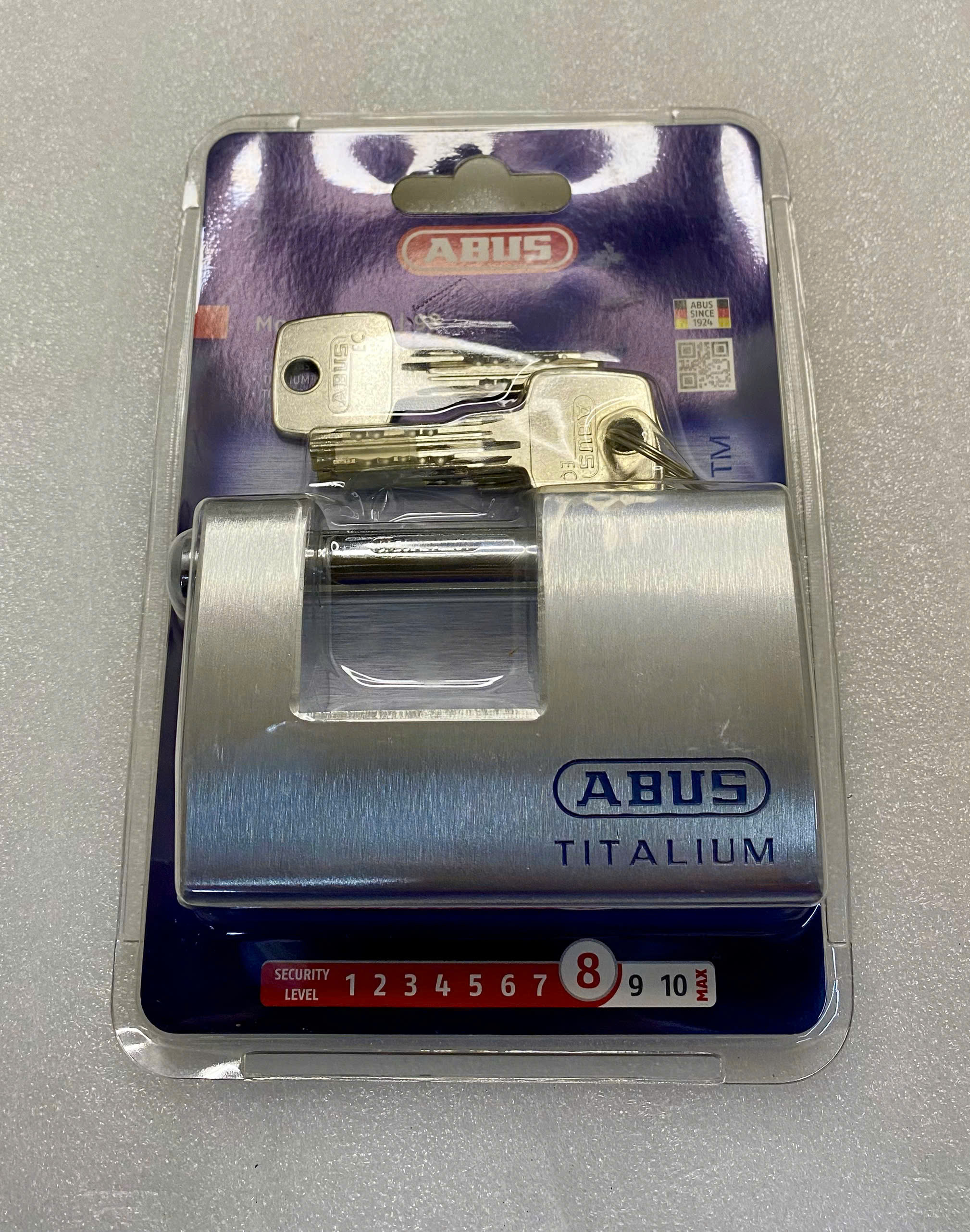 [HCM]ABUS 98TI/90 KHOÁ NGANG ABUS TITALIUM 98TI/90MM 4 CHÌA VI TÍNH CAO CẤP AN TOÀN BỀN CHẮC