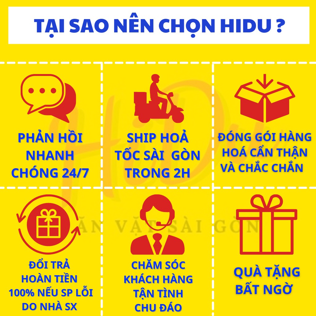 Hạt điều rang muối vỡ bình phước nguyên lụa 100gr Ăn vặt HiDu