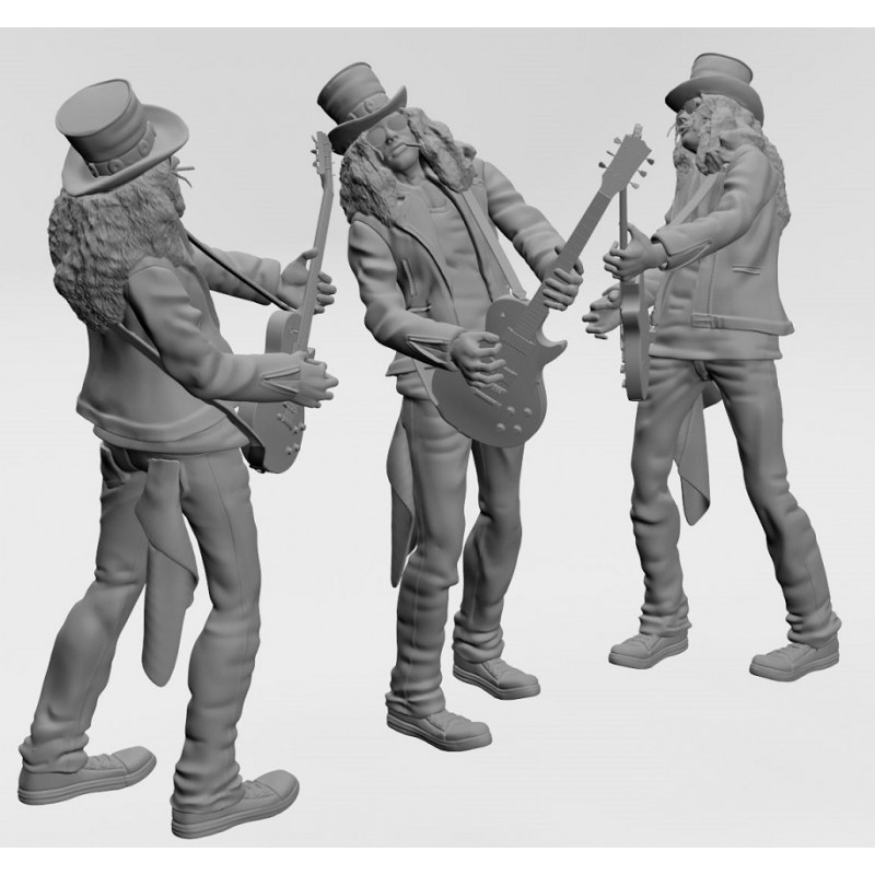 File in 3d slash guns n' roses - music