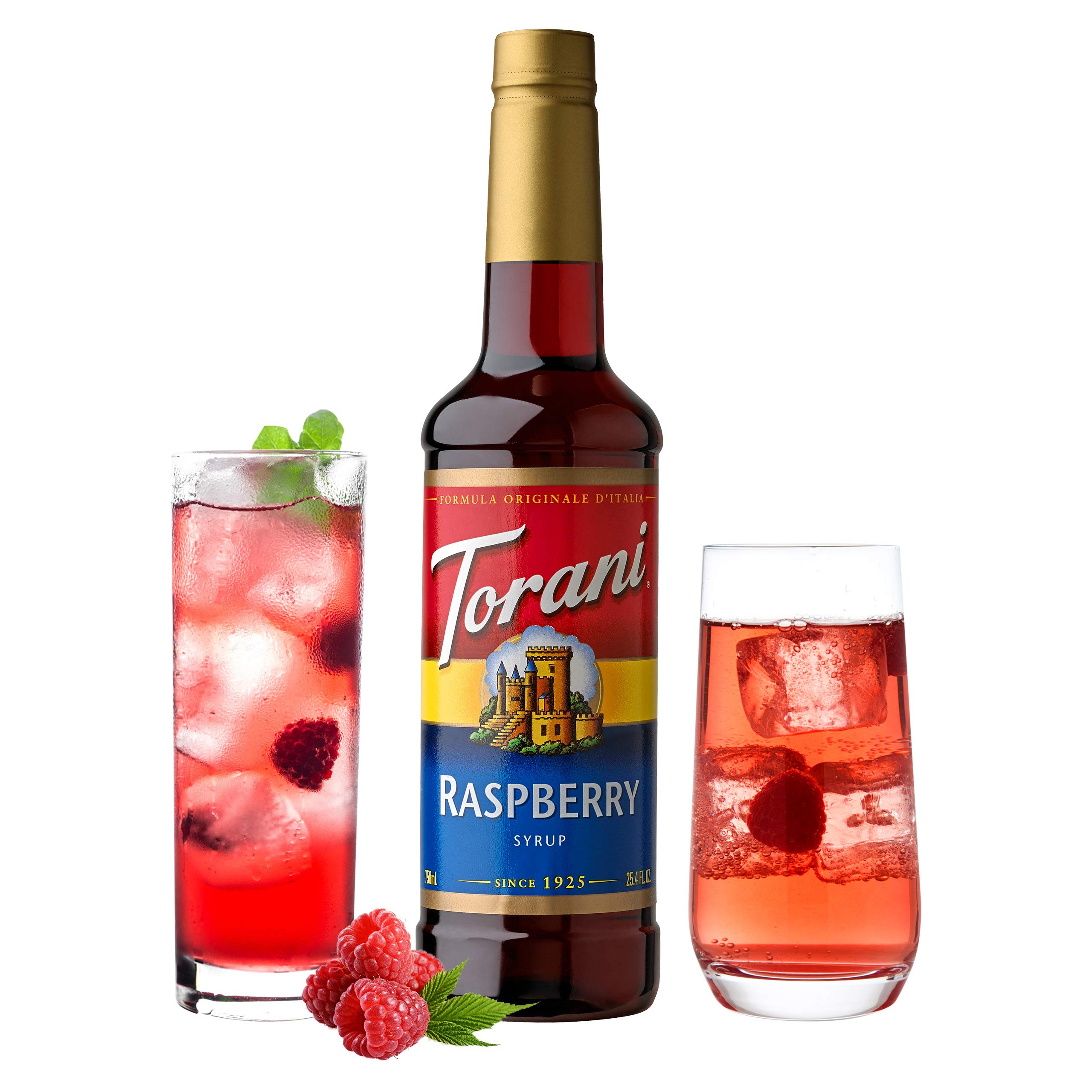 Syrup Torani Raspberry (Phúc Bồn Tử) 750ml