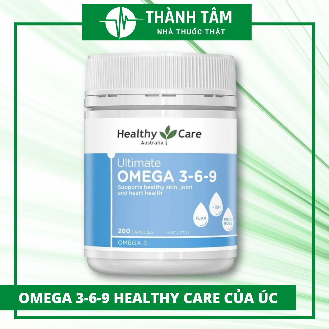 Dầu cá Omega 369 Healthy Care của Úc