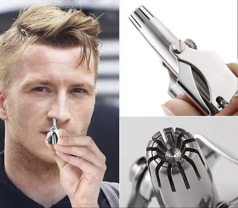 Kemei 3444 high-grade stainless steel nose hair trimmer convenient nose hair trimmer