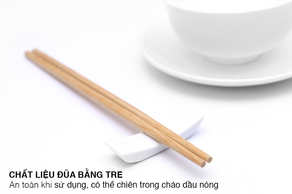 COMBO 20 Đôi Đũa Tre Tự Nhiên Không Pha