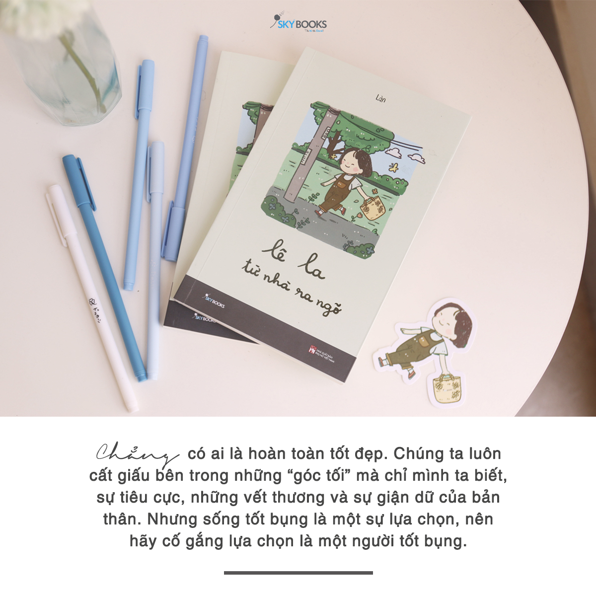 Sách - Lê La Từ Nhà Ra Ngõ - Làn