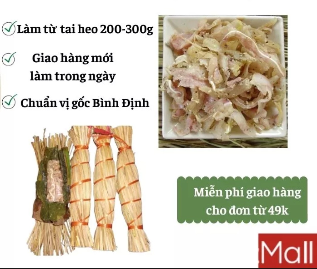 TRÉ TAI HEO - ĐẶC SẢN BÌNH ĐỊNH 200GAM