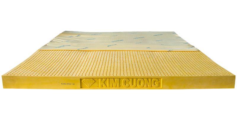 Nệm 1m8 x 2m x 15cm Cao Su Thiên Nhiên Kim Cương TẶNG1 Ga Bọc Nệm Cùng size