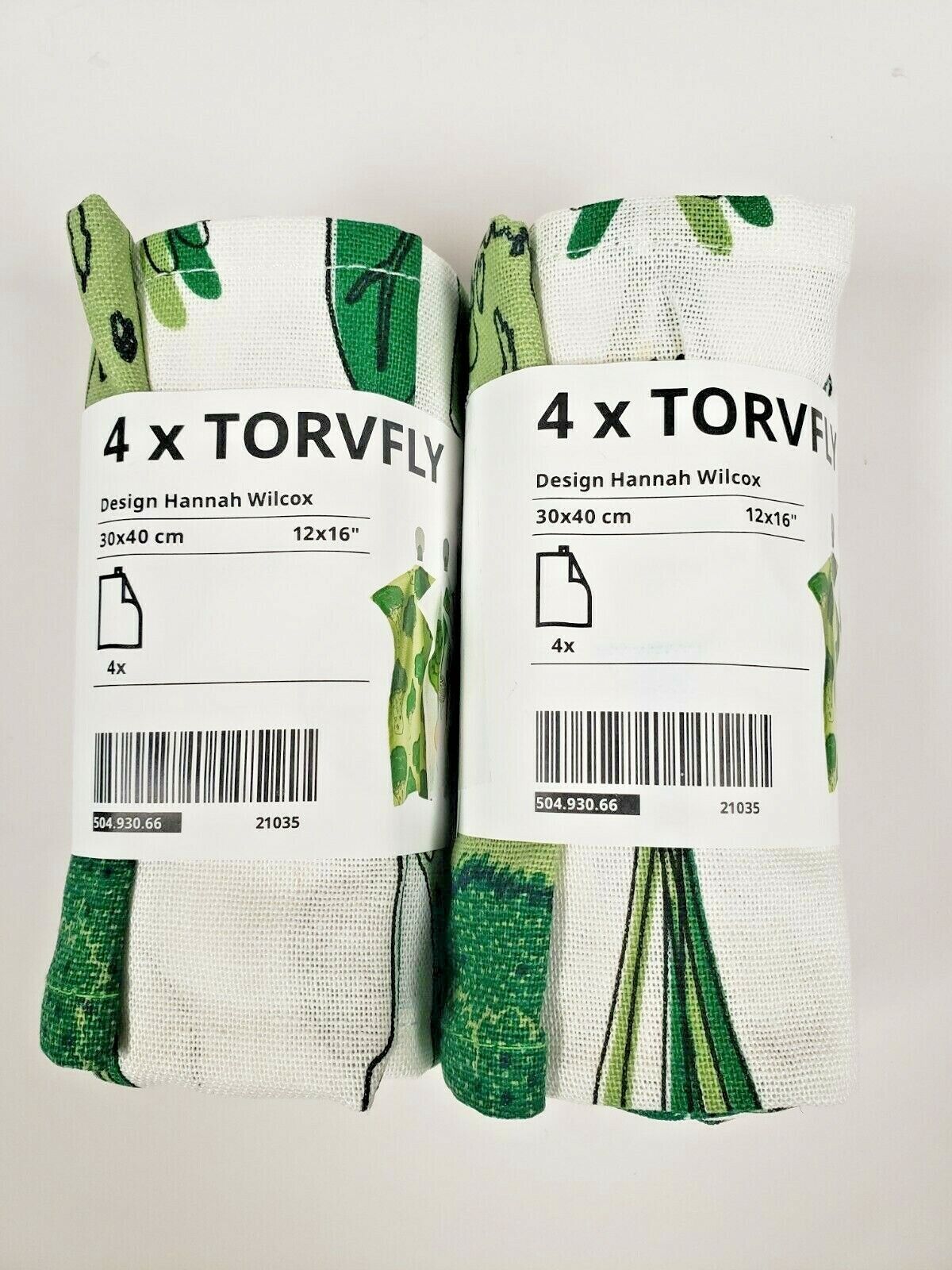 Bộ 4 khăn lau bát đĩa, đồ dùng bếp Torvfly IKEA