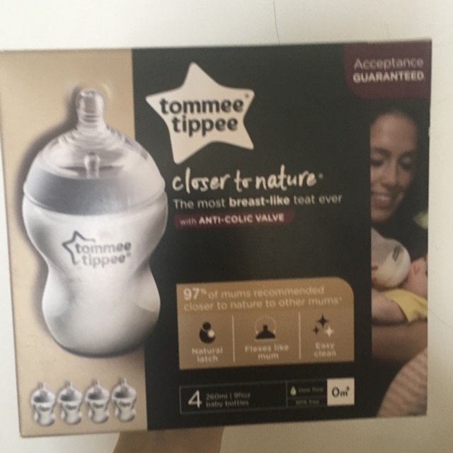 Bình sữa Tommee Tippee 260ml 0mth+