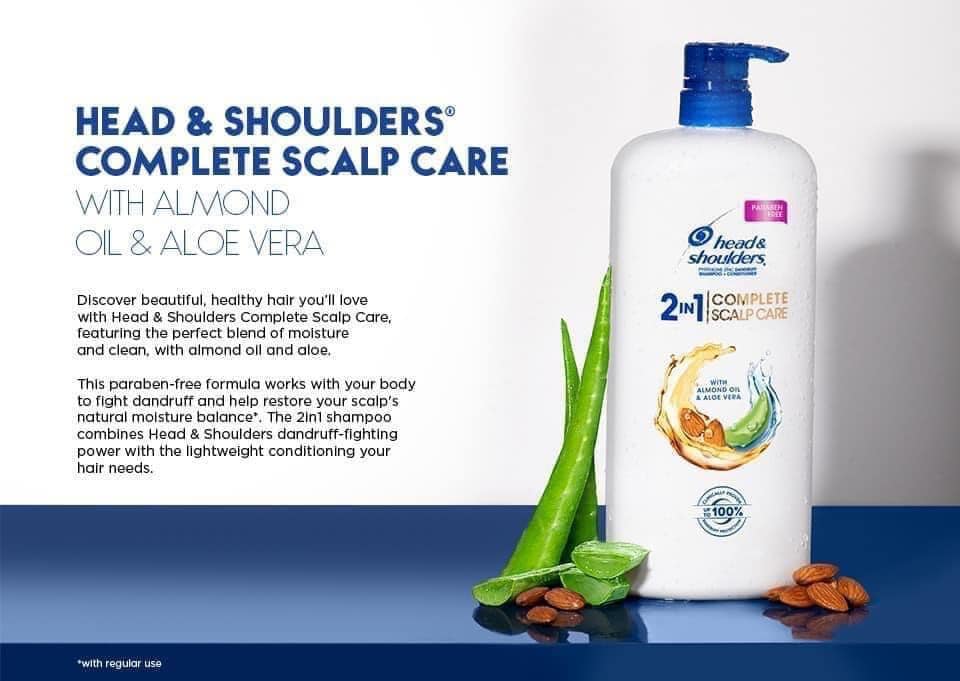 🌸 Dầu gội xả Head&Shoulder 2in1 Complete Scalp Care  🇺🇸