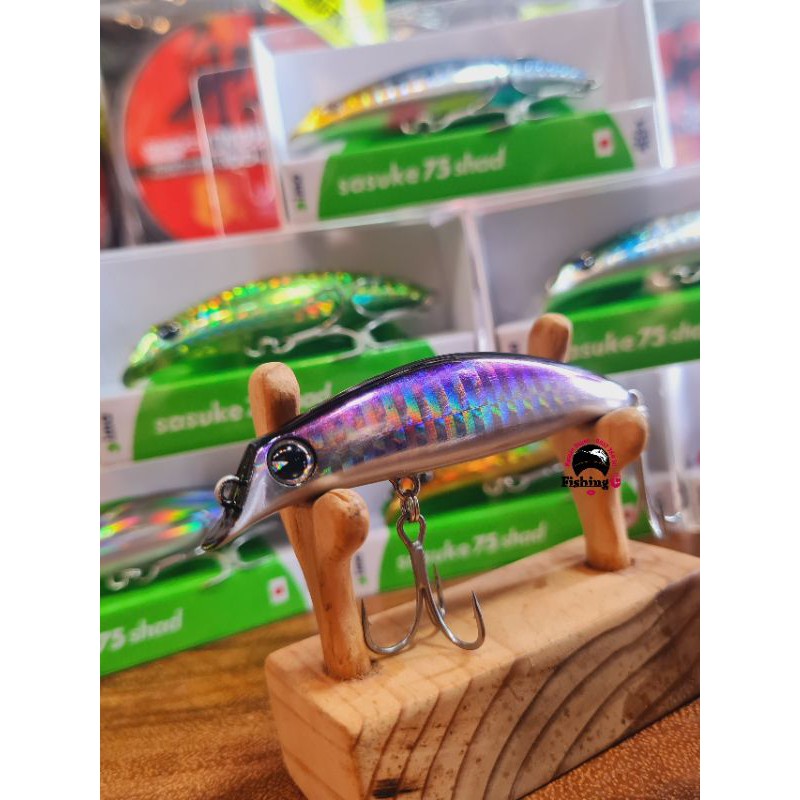 mồi giả câu cá sasuke 75 shad