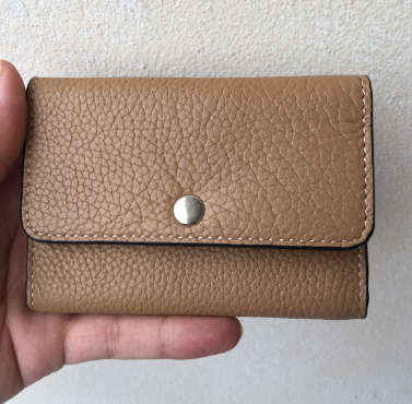 VÍ NỮ mini da thật CHÍNH HÃNG ( may thủ công) full box,