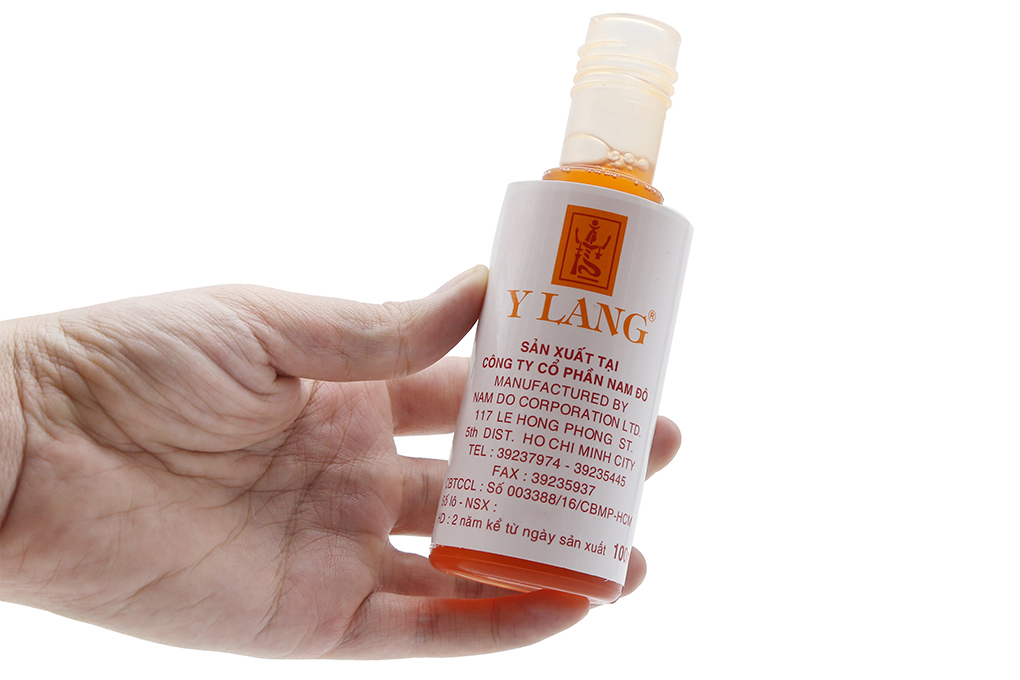 Dầu gội chí YLang chí 100ml kèm lược