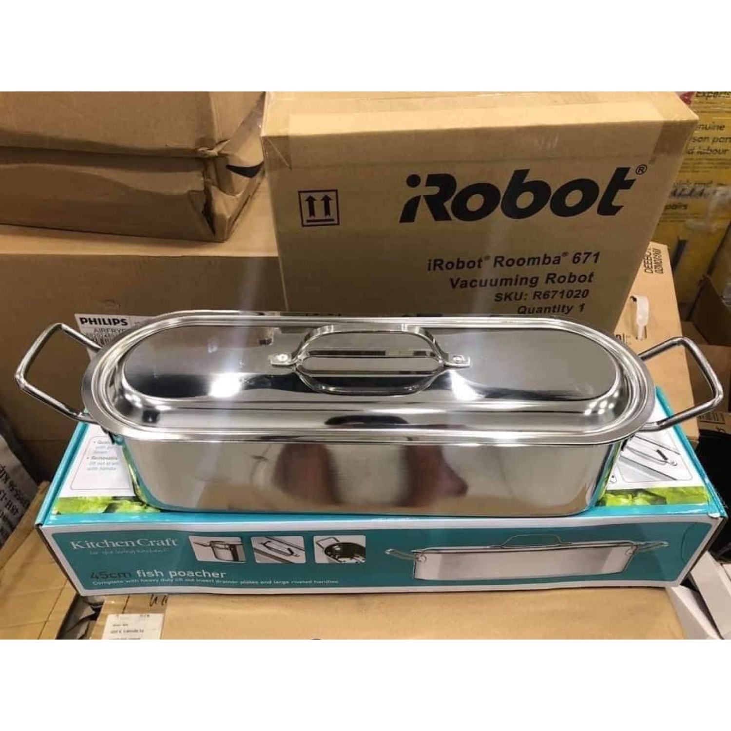Nồi Hấp Cá Kitchen Craft Bản Nội Địa Đức GermanySnT 260019