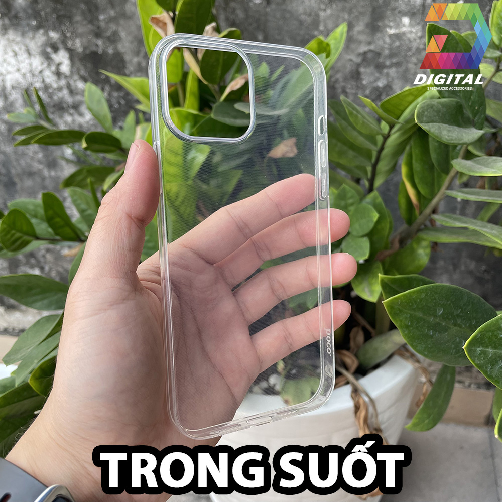 Ốp Lưng Silicon Trong Suốt Cho iPhone Chính Hãng Hoco