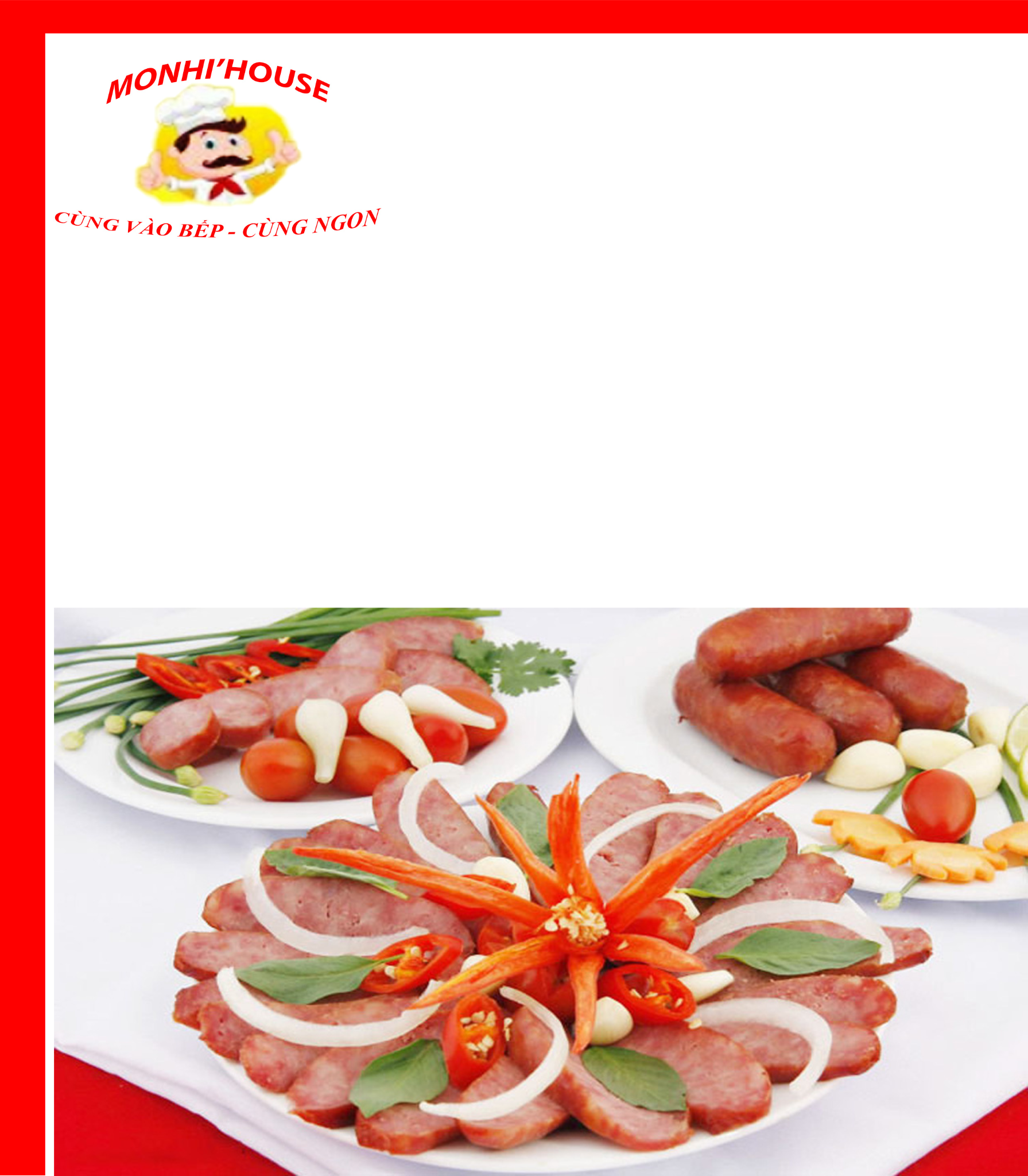 500G LẠP XƯỞNG TƯƠI THƠM NGON