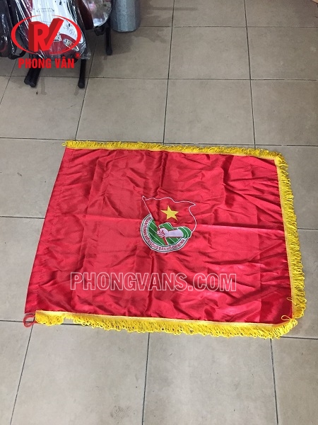 Cờ đoàn thêu
