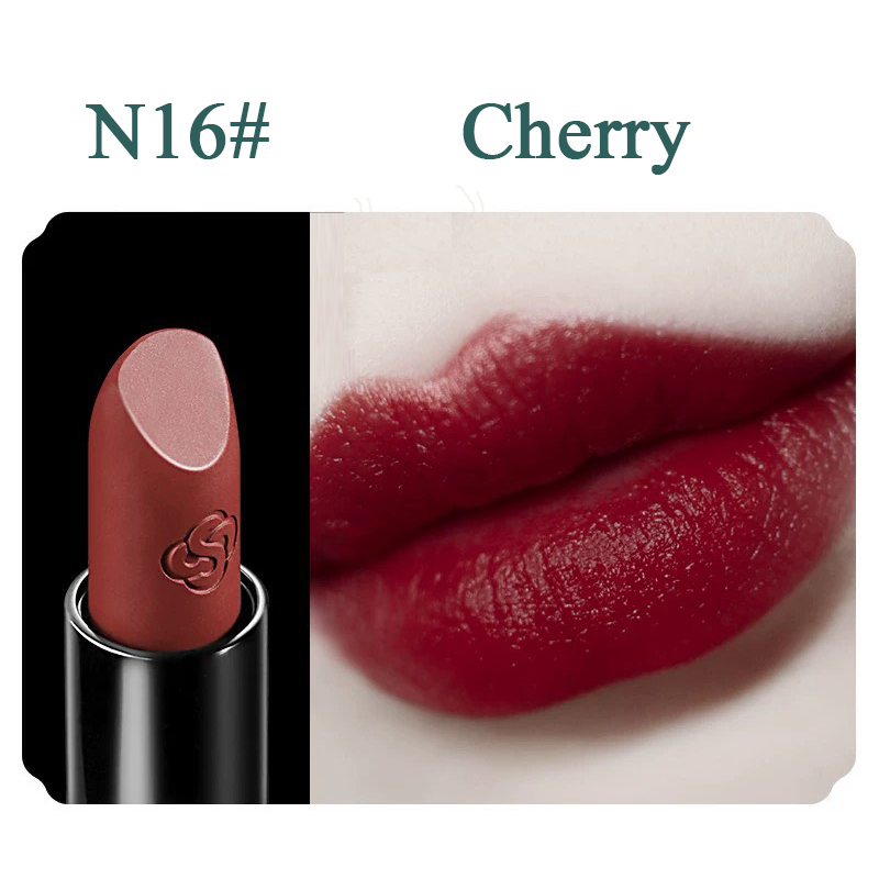 Son Môi SAKURA SOONPURE 16 Màu Chuẩn Lâu Trôi Dưỡng Ẩm 4g