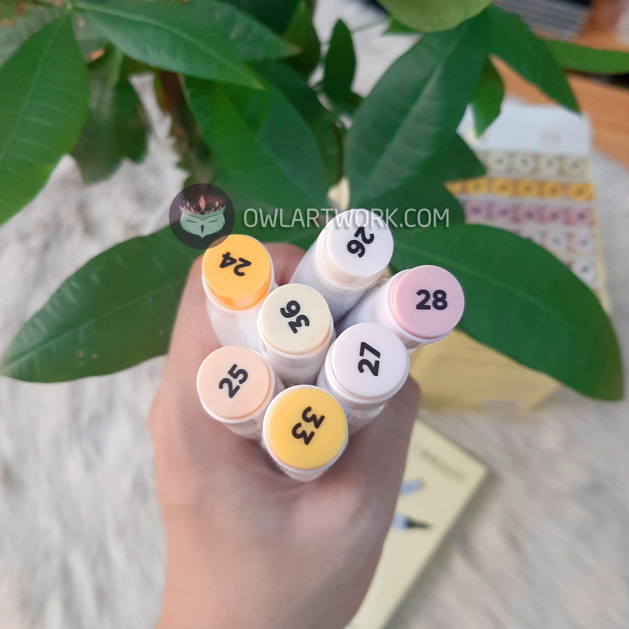 [HCM]Bút Marker KUELOX Tone Màu Da Cây Lẻ