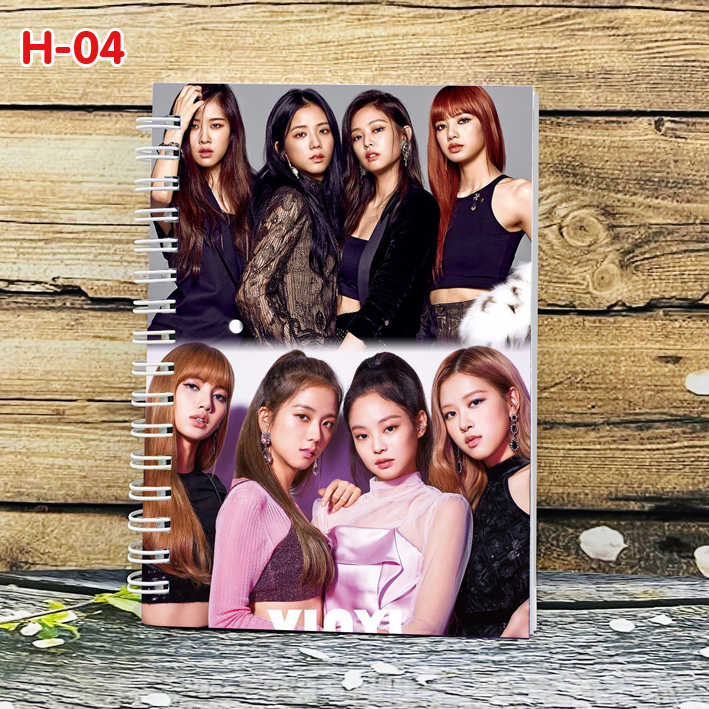 Sổ lò xo, sổ gáy xoắn nhóm nhạc Black Pink