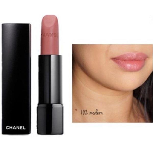 Chanel Rouge Allure Velvet Extreme Lipstick 102 Modern  Shopee Malaysia