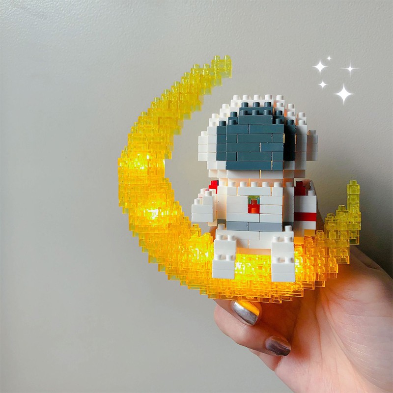 ĐÈN LEGO LẮP RÁP PHI HÀNH GIA MẪU ĐỒ CHƠI MỚI