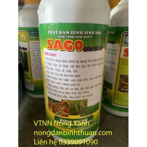 Bám Dính Sinh Học SAGO Chai 1 lít