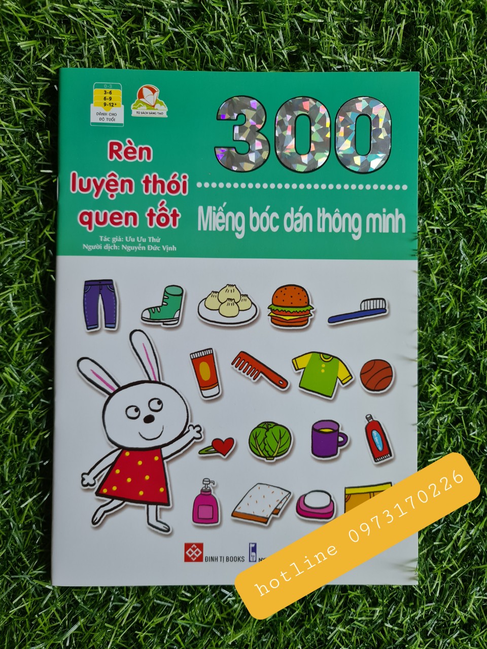 Combo 300 Miếng Bóc Dán Thông Minh (6 Cuốn)