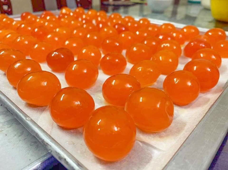 COMBO 2 TÚI Lòng đỏ trứng vịt muối cỡ LỚN 15gram (50 trứng/túi hút chân không)