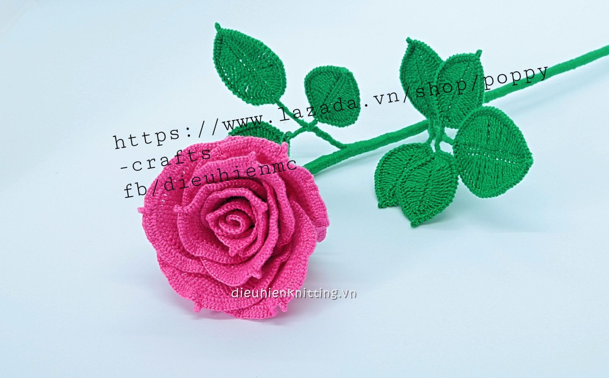 Sợi (0.6mm) lace cotton đan móc, tatting