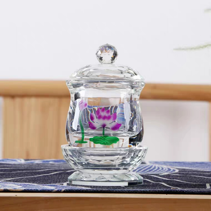 Altar Bowls, Glass Offering Cups, Worship Items
