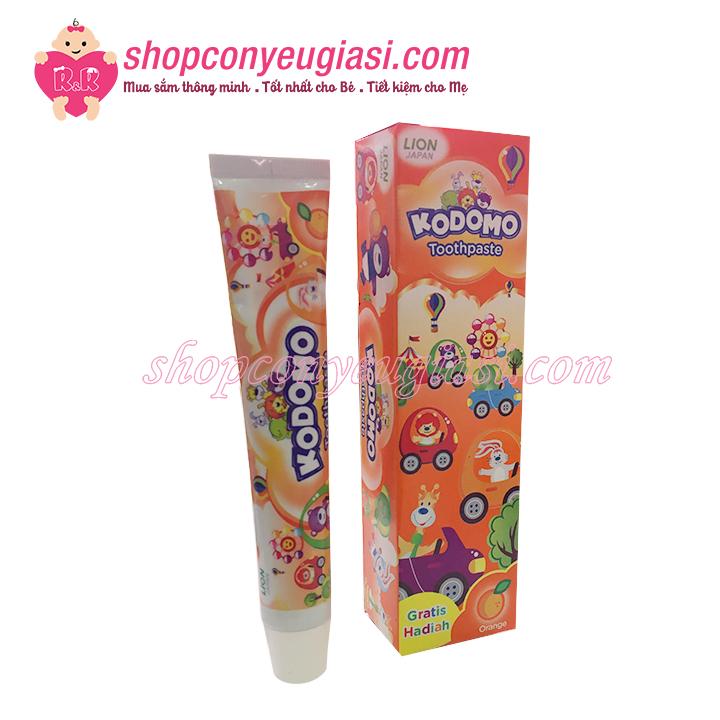 [HCM]Kem Đánh Răng Trẻ Em Kodomo Thái Lan - 45g