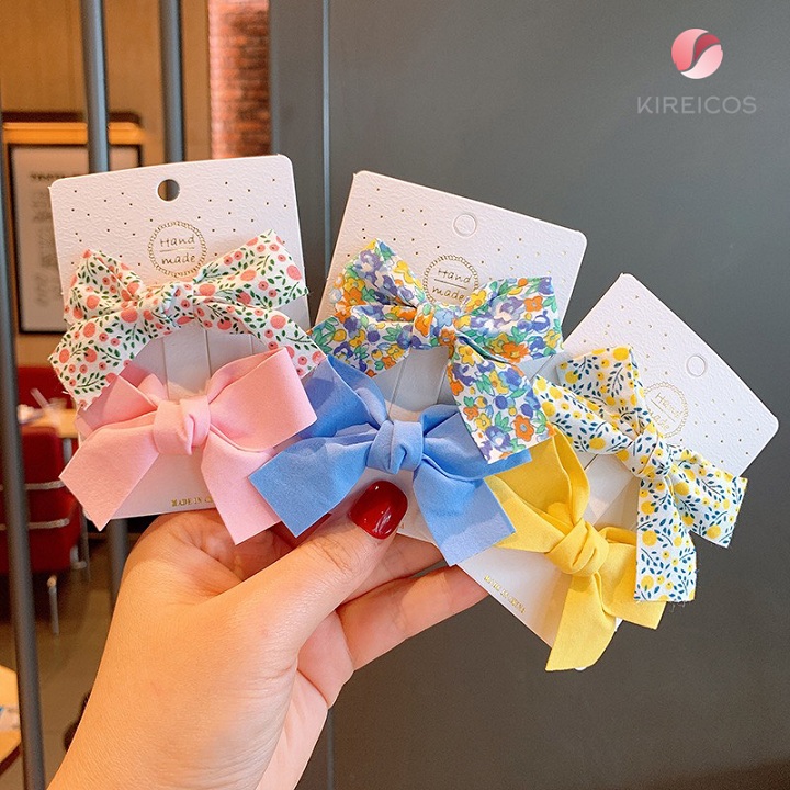 [HCM]Set 2 Kẹp Bản Nơ Hot Trend Hàn Quốc Cho Bé