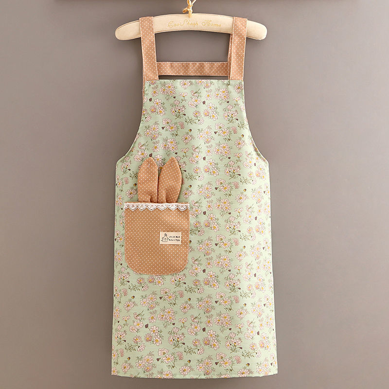 Tạp dề hoạ tiết hoa Vintage
