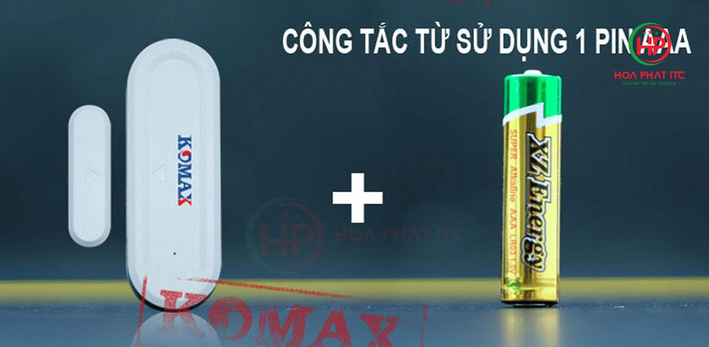 Từ gắn cửa không dây Komax KM-D20