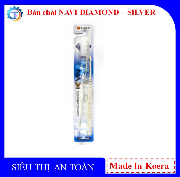 Bàn chải đánh răng NAVI DIAMOND – SILVER Hàn Quốc