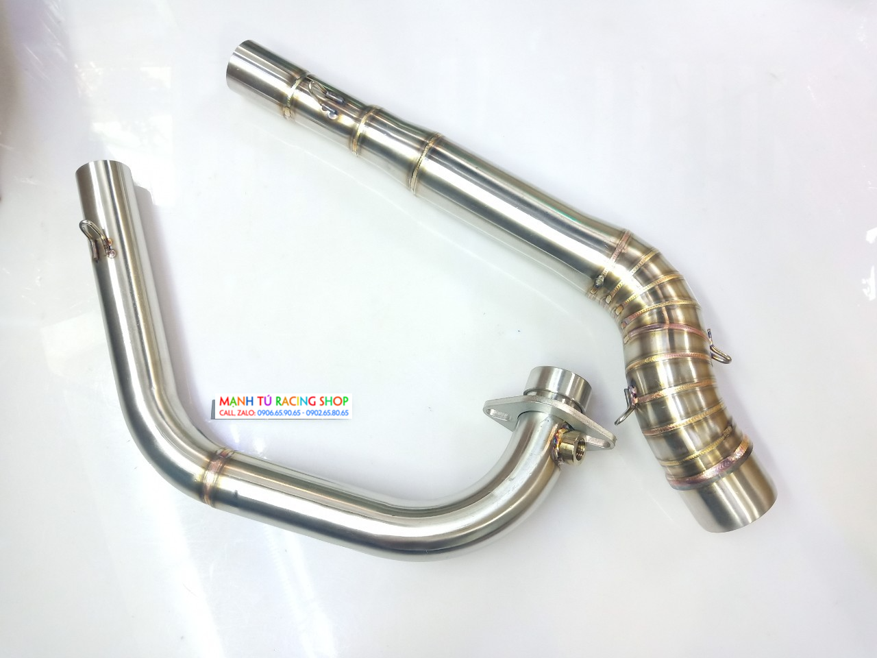 Cổ pô Satria raider fi 2 khúc - PhuTungVip