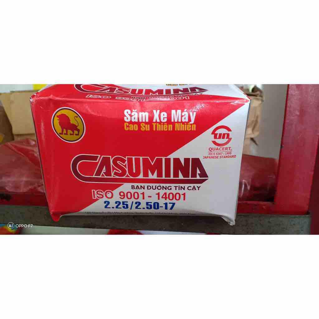Ruột (săm) Casumina 2.25/2.50-17 (ruột cao su vỏ trước)